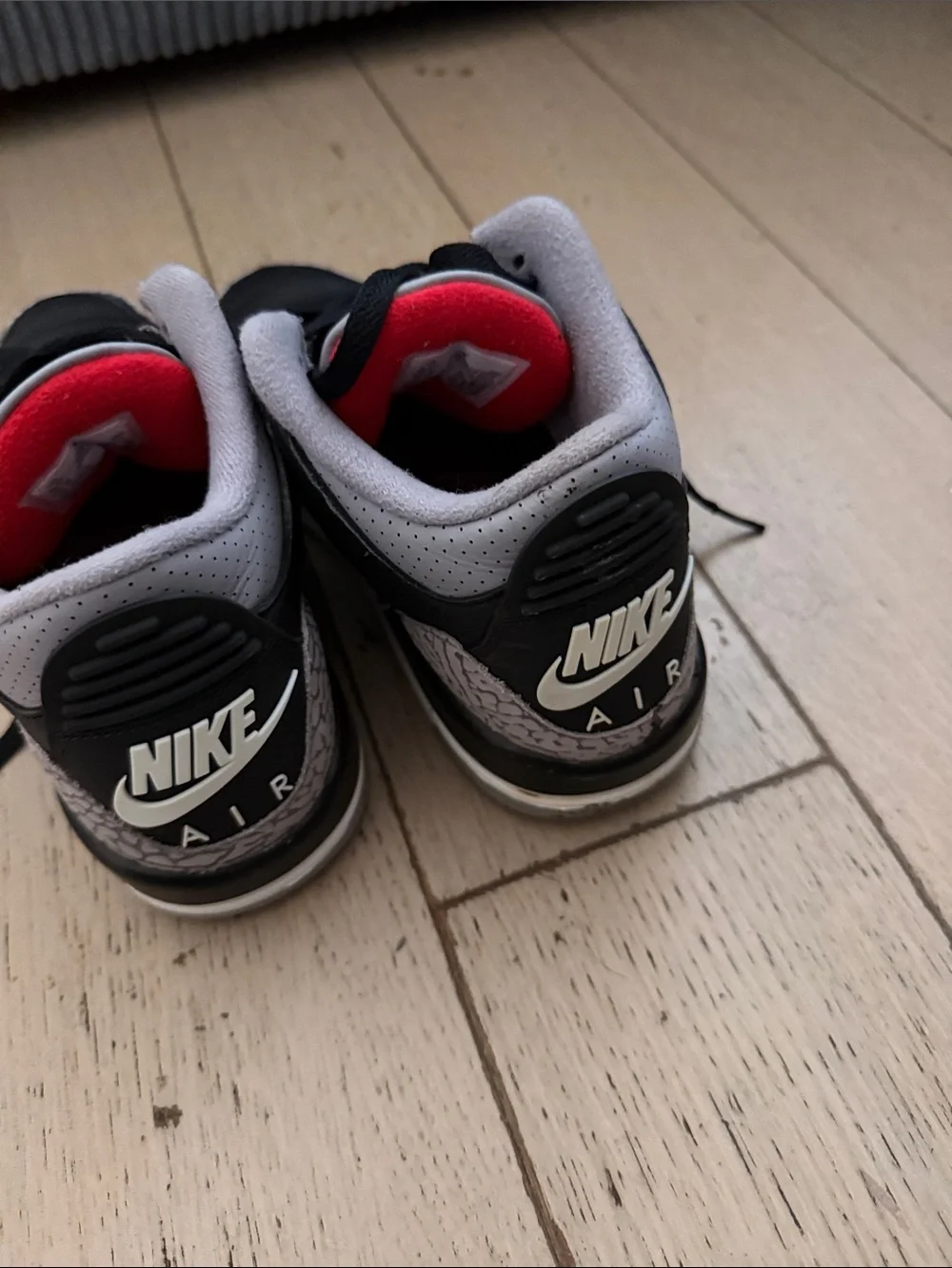 JORDAN 3 RETRO OG GS 'BLACK CEMENT'